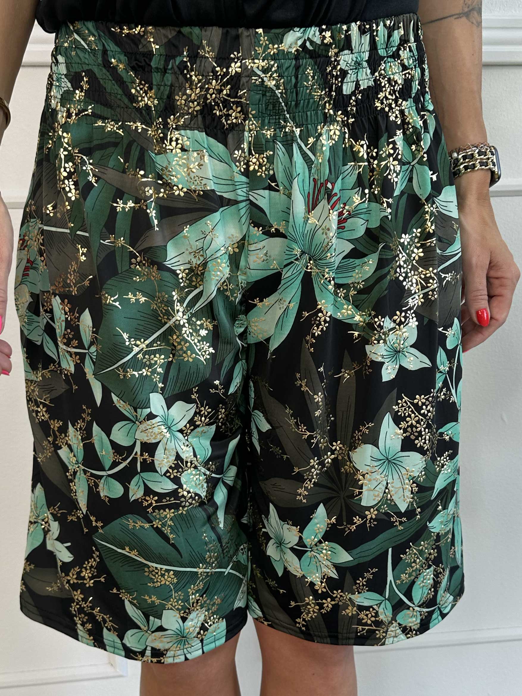 Pams Short Knickers - Elastiske shorts med elastikkant